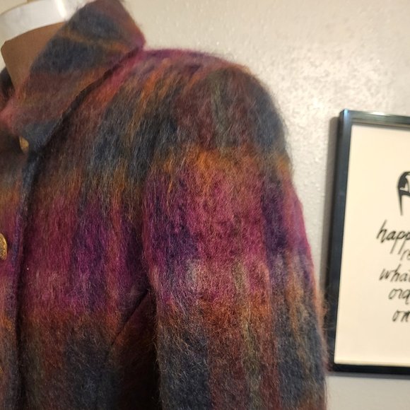 Harris Wallace Mohair Blend Cropped Jacket - Picture 8 of 16